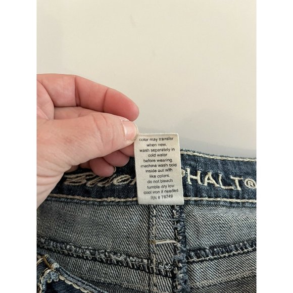 Blue Asphalt, Memphis Low Rise, Women’s Denim Blue Jeans, Size 9 Juniors - Picture 10 of 10